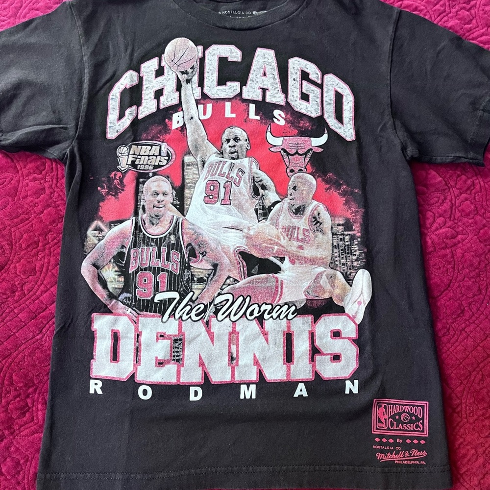 Dennis Rodman Black T-Shirt